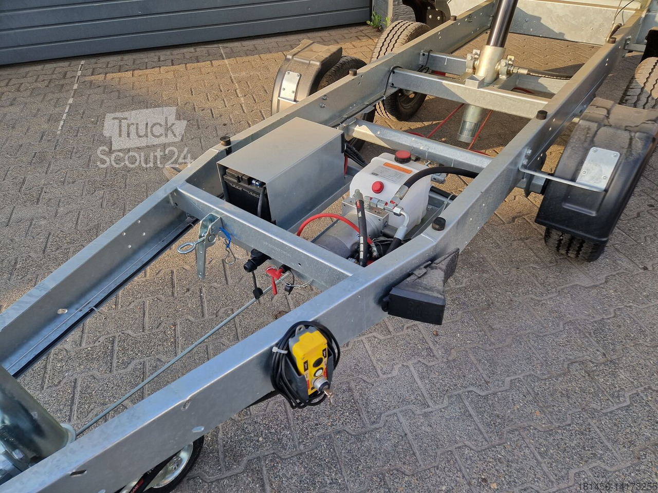 New Tipper trailer Pongratz ABHOLBEREIT elektro Heckkipper Kompakt mit Volumenaufsatz 2500kg Stahlboden Stahlaufsatzwände: picture 5