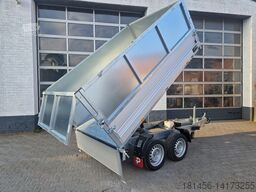 New Tipper trailer Pongratz ABHOLBEREIT elektro Heckkipper Kompakt mit Volumenaufsatz 2500kg Stahlboden Stahlaufsatzwände: picture 11