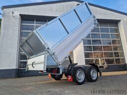 New Tipper trailer Pongratz ABHOLBEREIT elektro Heckkipper Kompakt mit Volumenaufsatz 2500kg Stahlboden Stahlaufsatzwände: picture 16