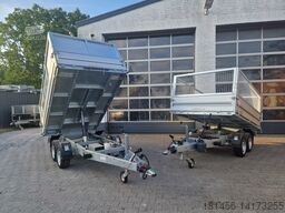New Tipper trailer Pongratz ABHOLBEREIT elektro Heckkipper Kompakt mit Volumenaufsatz 2500kg Stahlboden Stahlaufsatzwände: picture 9