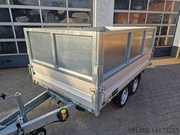 New Tipper trailer Pongratz ABHOLBEREIT elektro Heckkipper Kompakt mit Volumenaufsatz 2500kg Stahlboden Stahlaufsatzwände: picture 10