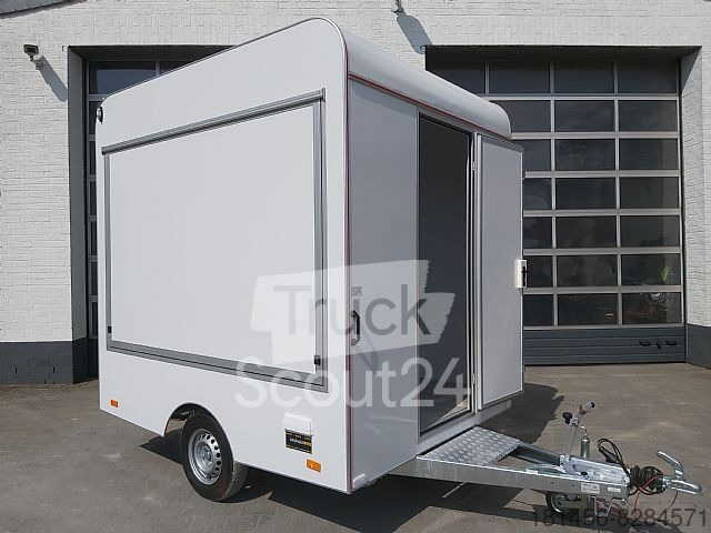 New Vending trailer Retro Compact 250cm innen Licht 230 V 1 Klappe Neu verfügbar: picture 2