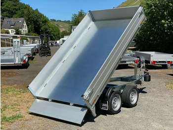 Saris Heckkipper - K1 276 170 2700 kg mit Handpumpe  - Tipper trailer