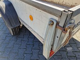 Car trailer Westfalia Comfort Achse offener Kasten 1400kg ZGM gebraucht ohne TÜV nur für Bastler Export: picture 19