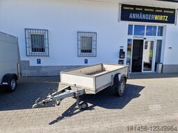 Car trailer Westfalia Comfort Achse offener Kasten 1400kg ZGM gebraucht ohne TÜV nur für Bastler Export: picture 13