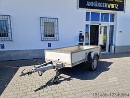 Car trailer Westfalia Comfort Achse offener Kasten 1400kg ZGM gebraucht ohne TÜV nur für Bastler Export: picture 22