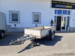 Car trailer Westfalia Comfort Achse offener Kasten 1400kg ZGM gebraucht ohne TÜV nur für Bastler Export: picture 24