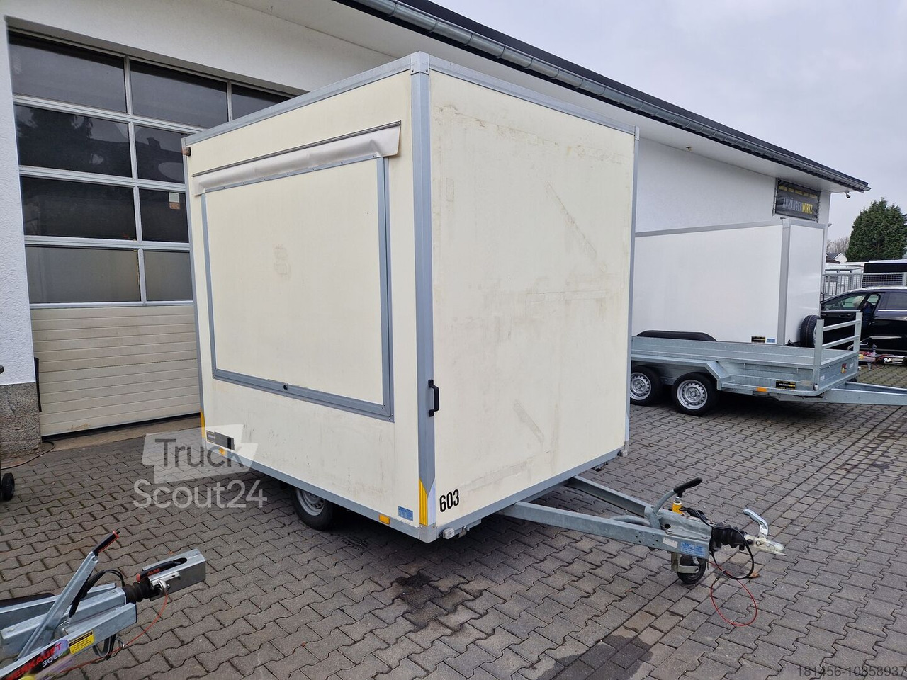 Vending trailer Wm Meyer VKE Compact 250 Verkaufsklappe 1000kg gebremst gebraucht: picture 8