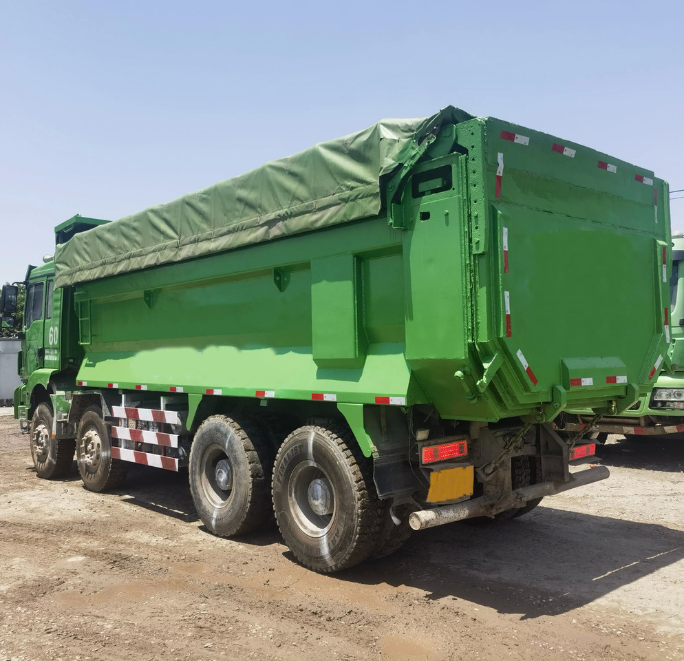 Tipper 12 wheel dump truck china used shacman x3000 dump truck for sale: picture 4