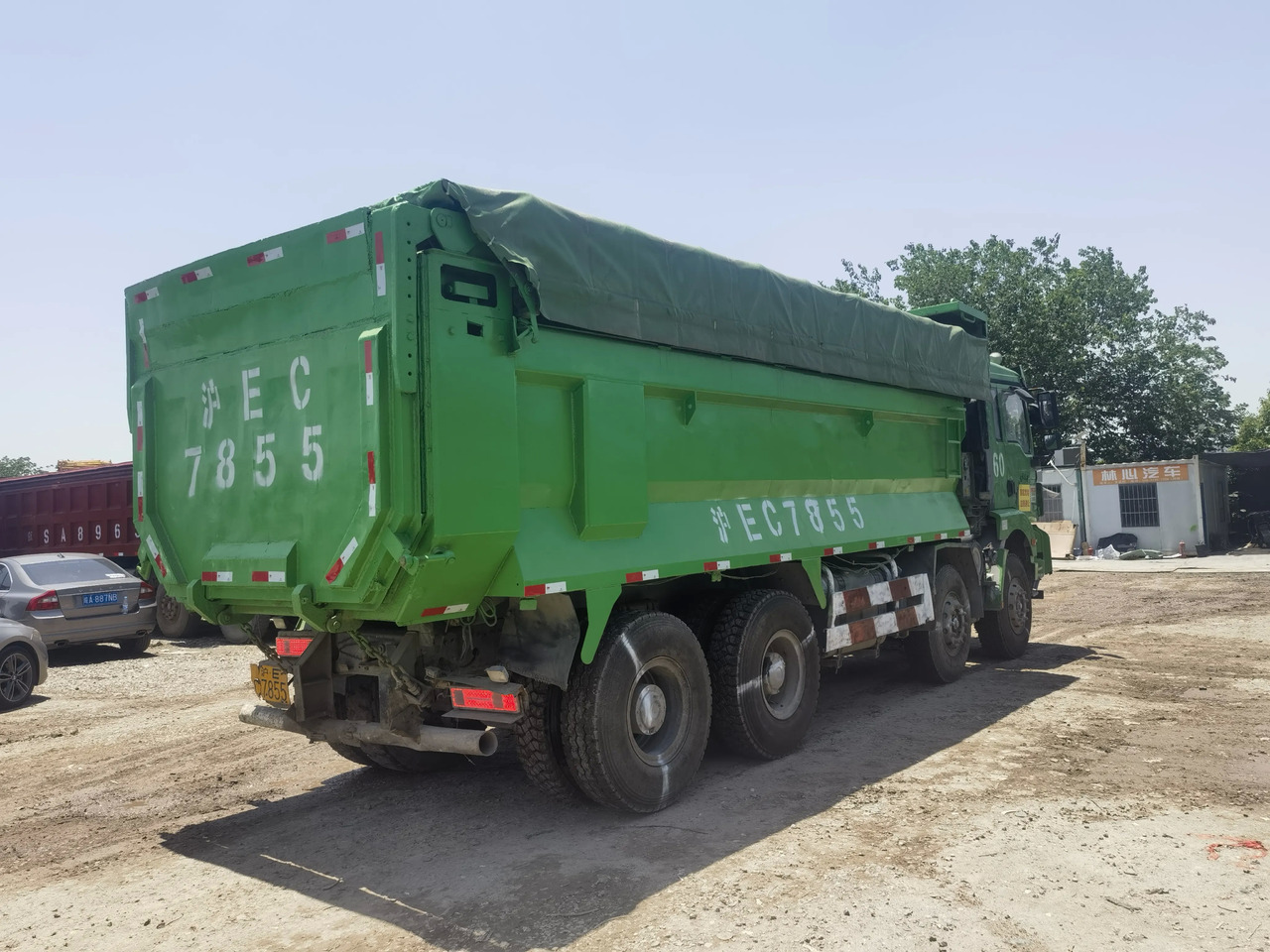Tipper 12 wheel dump truck china used shacman x3000 dump truck for sale: picture 6