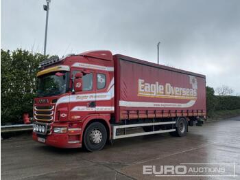Curtain side truck 2011 Scania G230: picture 1