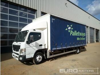 Curtain side truck 2013 Mitsubishi Canter 7C15: picture 1