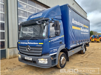 Curtain side truck MERCEDES-BENZ Atego 1221