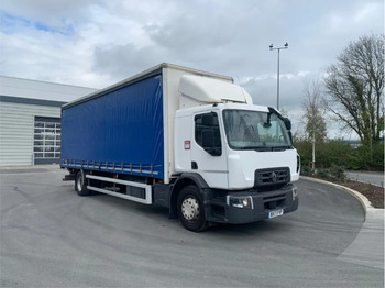 Curtain side truck RENAULT D Wide