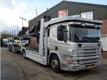 Scania 114-380 met groenewold - Autotransporter truck