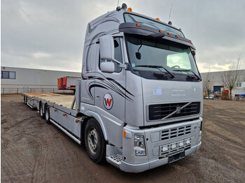 Volvo FH 13.400 COMBINATIE / KRONE ZZ18 / AANHANGWAGEN / TRUCKS EN MACHINES TRANSPORTER - autotransporter truck