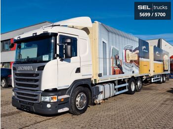 Scania G 410 /  Retarder / Ladebordwand / Lenkachse  - beverage truck