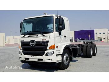 HINO FM 2829 Chassis GVW 28 Ton, Single Cab 6 × 4 with Bed Space, M/T - cab chassis truck