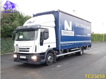 Curtainsider truck Iveco EuroCargo 120e25 Euro 5