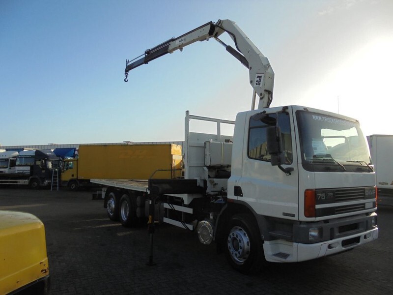 Crane truck DAF CF 75.300 ATI + Euro 2 + Manual + PM 022 CRANE: picture 8