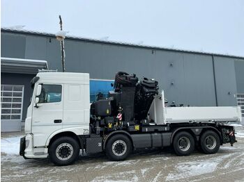 New Crane truck DAF FAD XF 530 8x4 FASSI 1750: picture 1