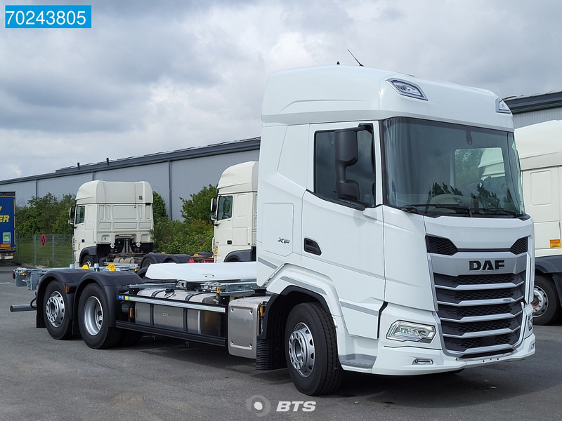 New Container transporter/ Swap body truck DAF NXF 480 6X2 ACC Retarder 2x Tanks LED Lift+Lenkachse Euro 6: picture 4