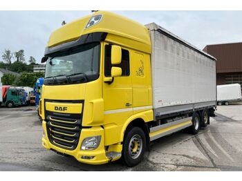 Curtain side truck DAF XF510 6x2: picture 1