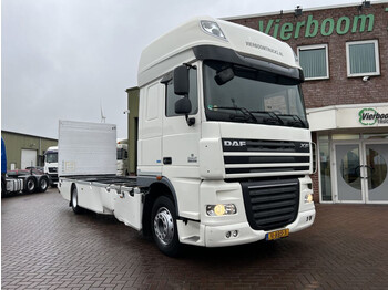 Container transporter/ Swap body truck DAF XF 105.410 XF105-410 ATE 4X2 SSC 20/25FT/BDF LOW KILOMETER WITH 2 TONS LIFT HOLLAND TRUCK: picture 1