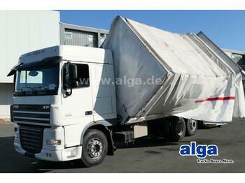 Curtain side truck DAF XF 105.460, 2-Seiten-Kipper, LBW, AHK, Retarder: picture 1