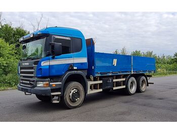 Dropside/ flatbed truck Scania P340 6x6 Pritsche