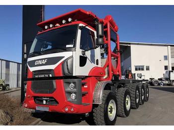Cab chassis truck Ginaf HD5395 TS 10x6 95000kg chassis truck for tipper: picture 1