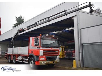 Dropside/ Flatbed truck, Crane truck Ginaf X 3232 S 6x4, Euro 5, HMF 1820 K4, Truckcenter Apeldoorn: picture 1