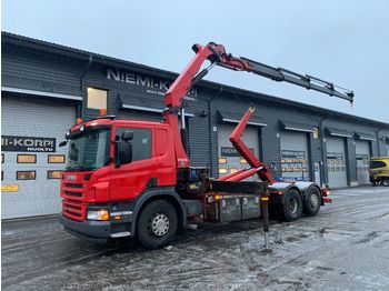 Hook lift truck SCANIA P400