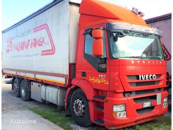 Curtain side truck IVECO STRALIS 360: picture 1