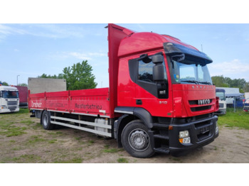 Dropside/ Flatbed truck IVECO Stralis 310 Pritsche 8m + LBW Dautel 1500 kg: picture 1