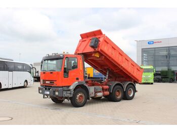 Tipper Iveco CURSOR MP 260 MAGIRUS, 6X4, BEACONS, THREESIDED: picture 1