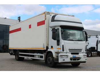 Iveco EUROCARGO 180E25, SLEEPING CABIN, HYDRAULIC LIFT  - Box truck: picture 2