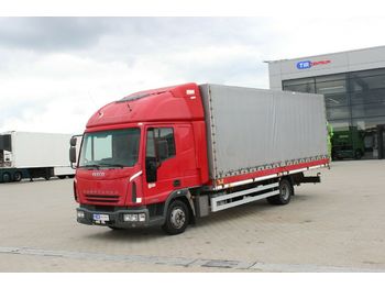 Curtain side truck Iveco EUROCARGO ML 75E17: picture 1
