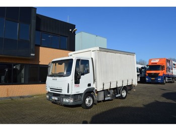 Curtain side truck Iveco EuroCargo 75 * MANUAL * 4X2 * TOP CONDITION *: picture 1
