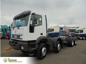 Cab chassis truck Iveco EuroTrakker 340E35 Manual + 8X4 + euro 2 + BLAD-BLAD + LOW KM: picture 1