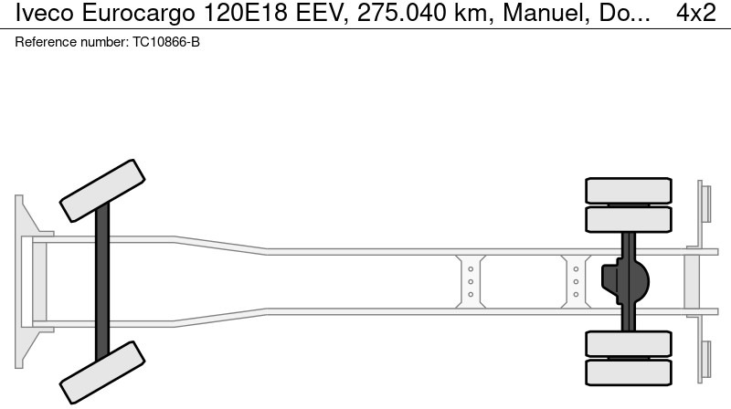 Iveco Eurocargo 120E18 EEV, 275.040 km, Manuel, Doka leasing Iveco Eurocargo 120E18 EEV, 275.040 km, Manuel, Doka: picture 11