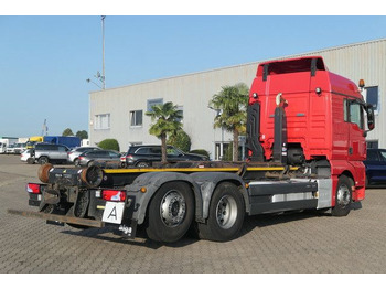 Hook lift truck MAN 26.440 TGX LL 6x2, VDL S-21-6400, Klima, Navi: picture 4