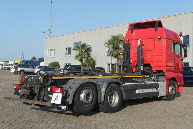 Hook lift truck MAN 26.440 TGX LL 6x2, VDL S-21-6400, Klima, Navi: picture 4