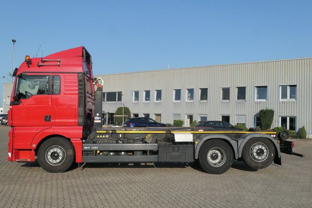 Hook lift truck MAN 26.440 TGX LL 6x2, VDL S-21-6400, Klima, Navi: picture 6