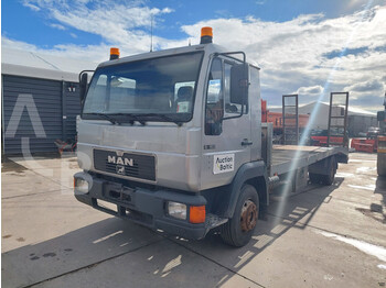 Dropside/ Flatbed truck MAN 8.163: picture 1