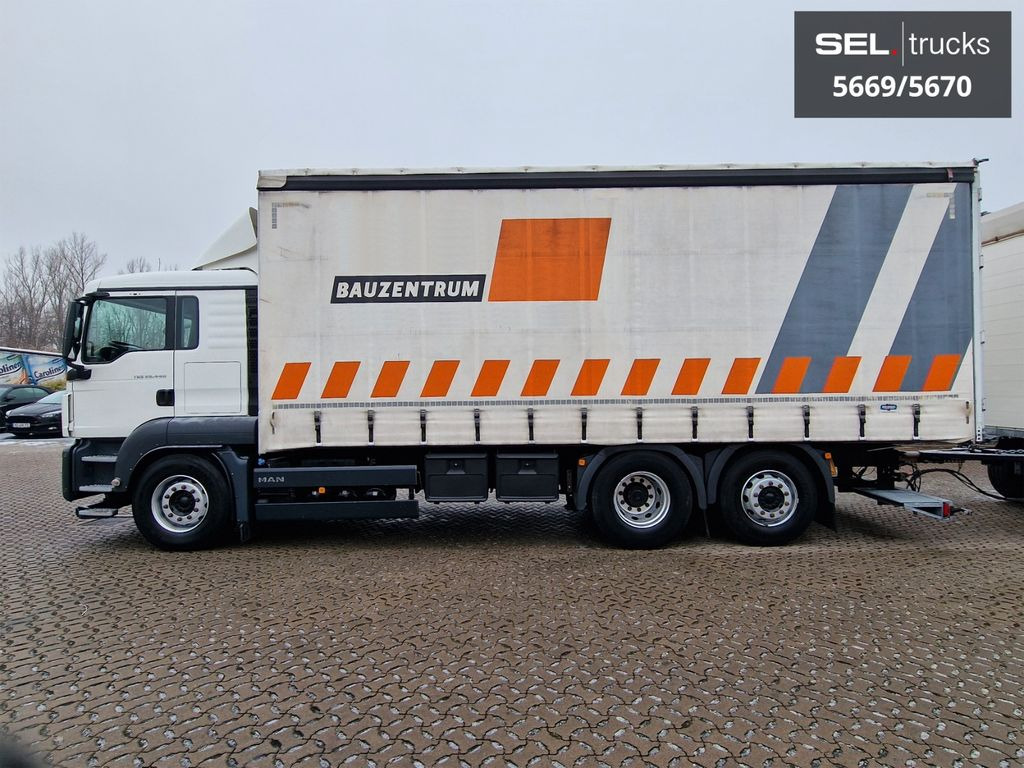 Curtain side truck MAN TGS 26.440/Lenkachse/Staplerhaltrng./ KOMPLETT!!: picture 9