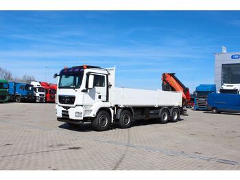 Crane truck MAN TGS 41.440 8x4 bb, EURO 5 EEV, PALFINGER PK34002: picture 1