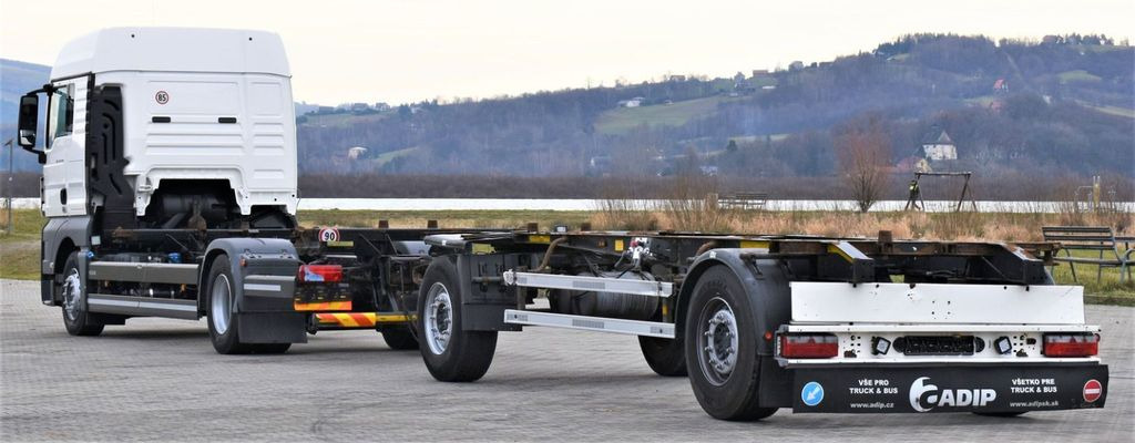 Cab chassis truck, Crane truck MAN TGX 18.440 Fahrgestell 7,00m + Anhänger 6,90m: picture 4