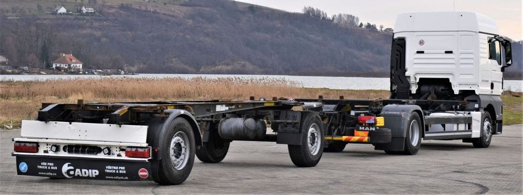 Cab chassis truck, Crane truck MAN TGX 18.440 Fahrgestell 7,00m + Anhänger 6,90m: picture 3