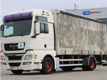 Curtain side truck MAN TGX 18.440